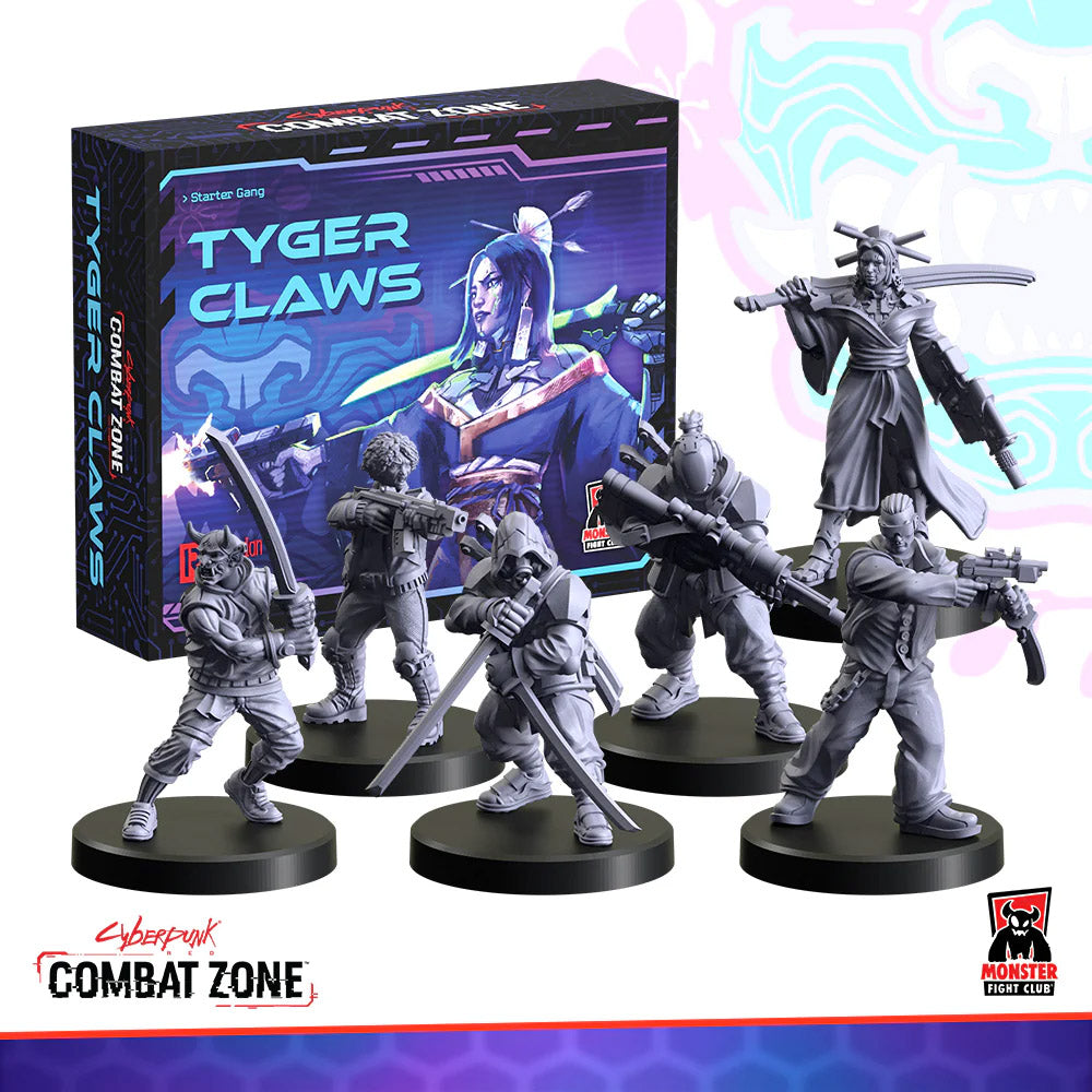 Tyger Claws Starter Gang [Cyberpunk Combat Zone] Monster Fight Club