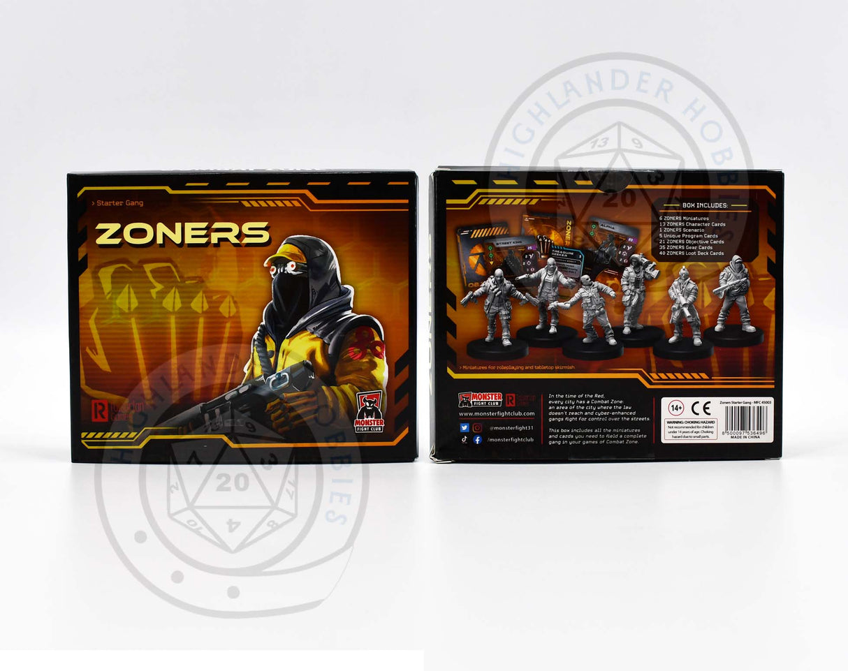 Zoners Starter Gang [Cyberpunk Combat Zone] Monster Fight Club