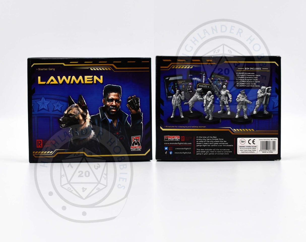 Lawmen Starter Gang [Cyberpunk Combat Zone] Monster Fight Club