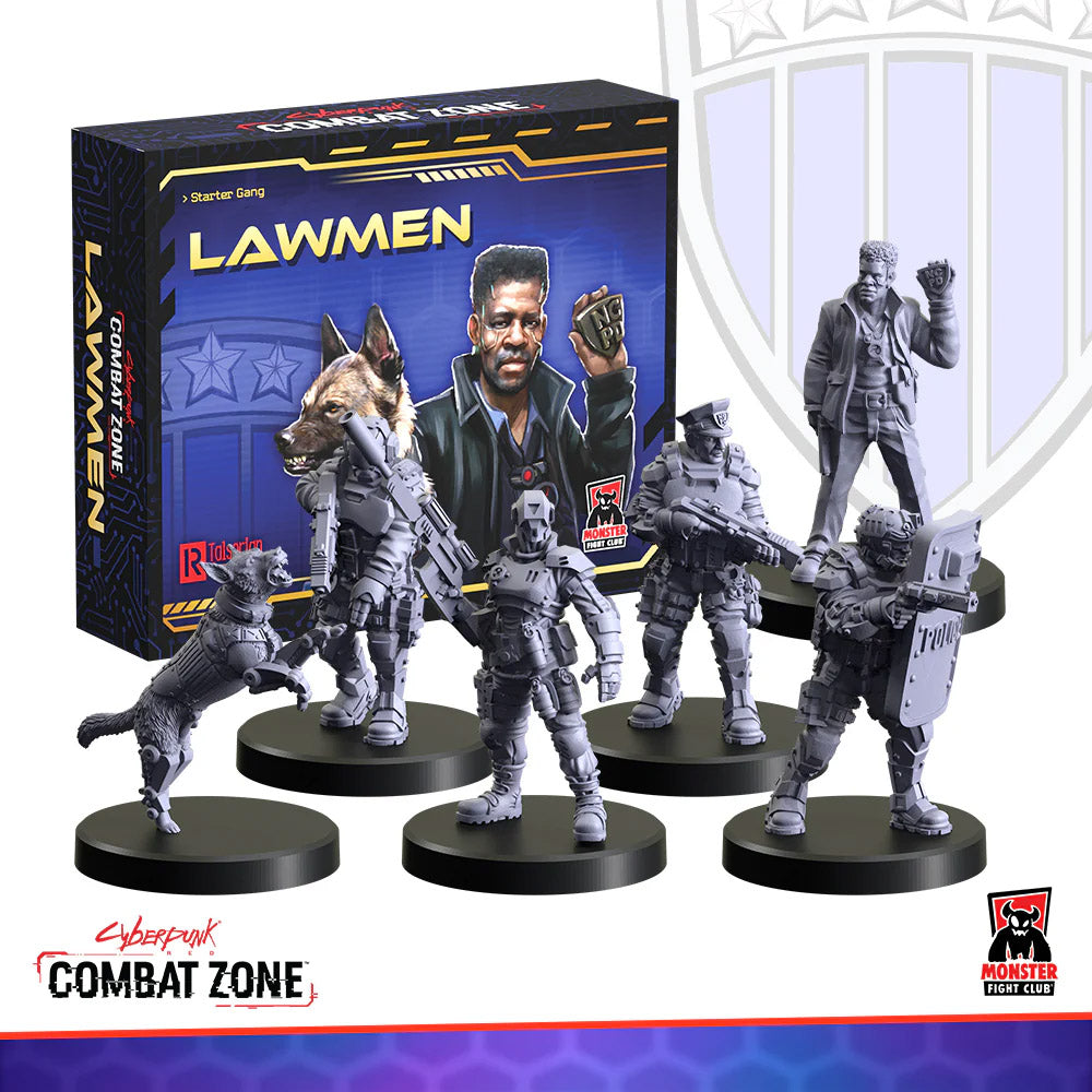 Lawmen Starter Gang [Cyberpunk Combat Zone] Monster Fight Club