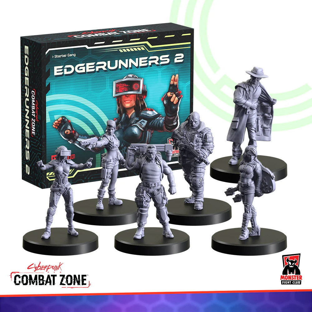 Edgerunners 2 Starter Gang [Cyberpunk Combat Zone] Monster Fight Club