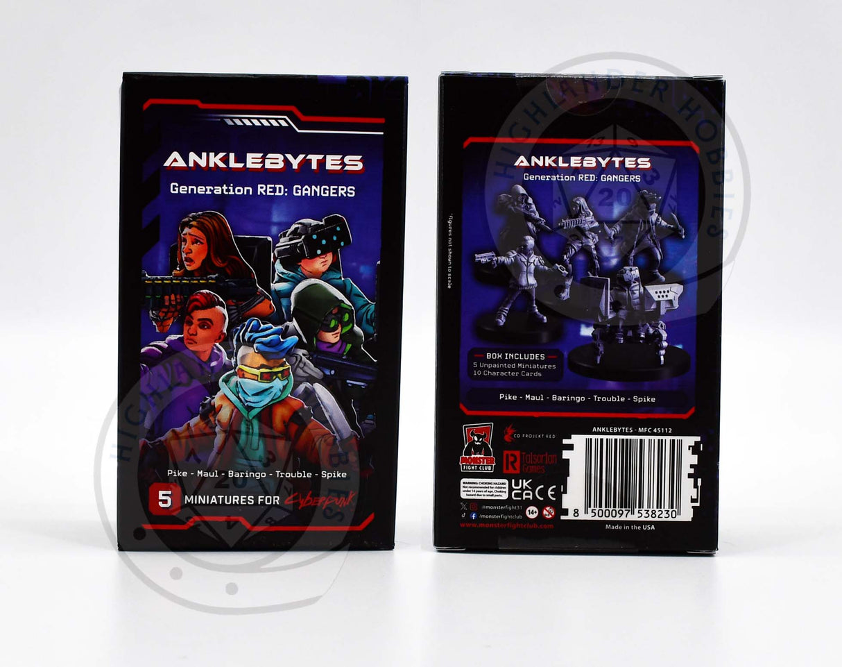 Anklebytes [Generation RED Gangers] [Cyberpunk Combat Zone] Monster Fight Club