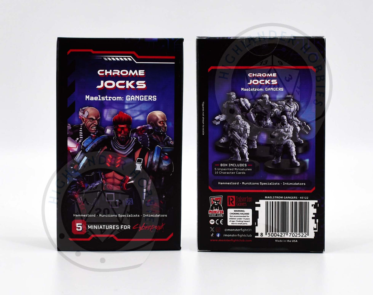 Chrome Jocks [Maelstrom] [Cyberpunk Combat Zone] Monster Fight Club