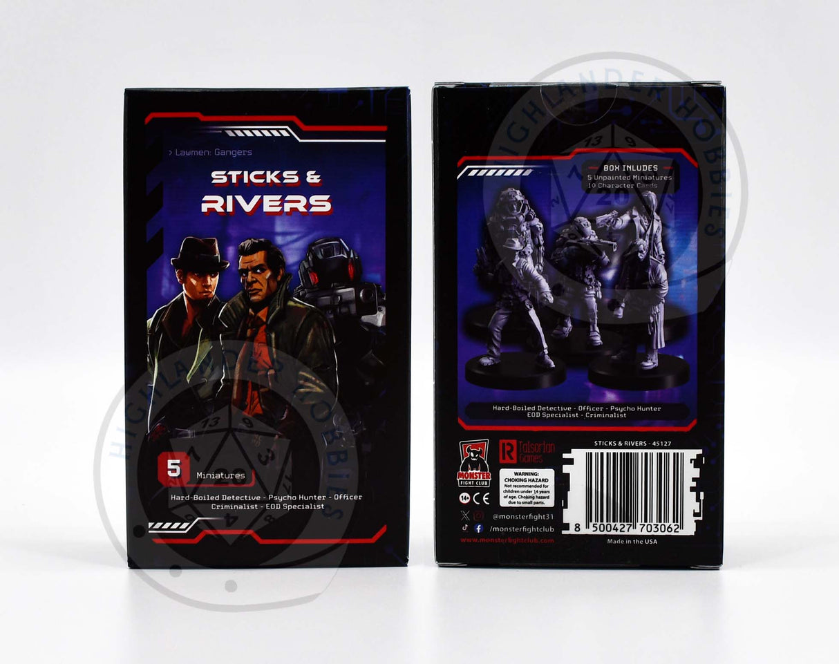 Sticks & Rivers [Lawmen] [Cyberpunk Combat Zone] Monster Fight Club