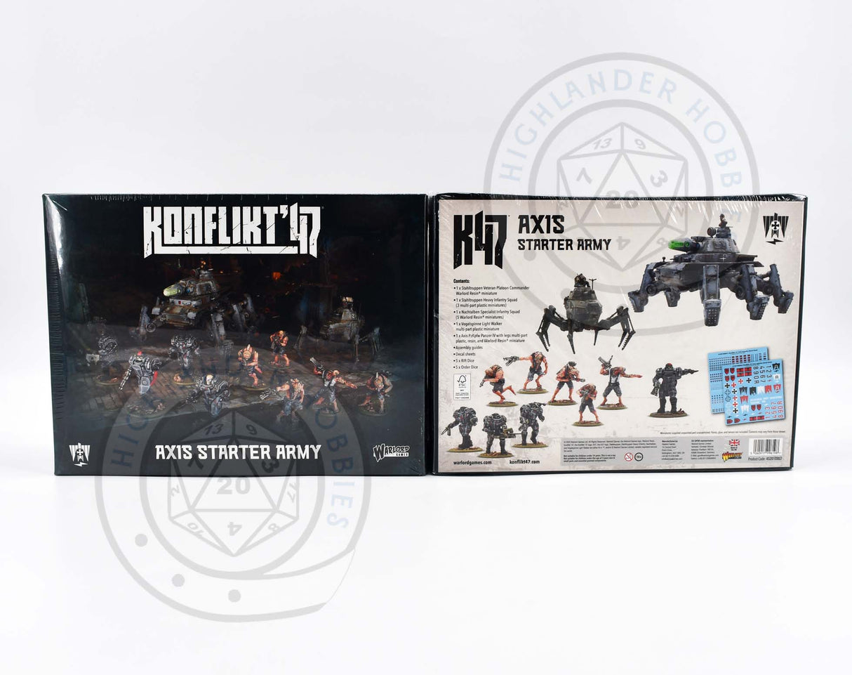 Axis Starter Army [Konflikt '47] Warlord Games