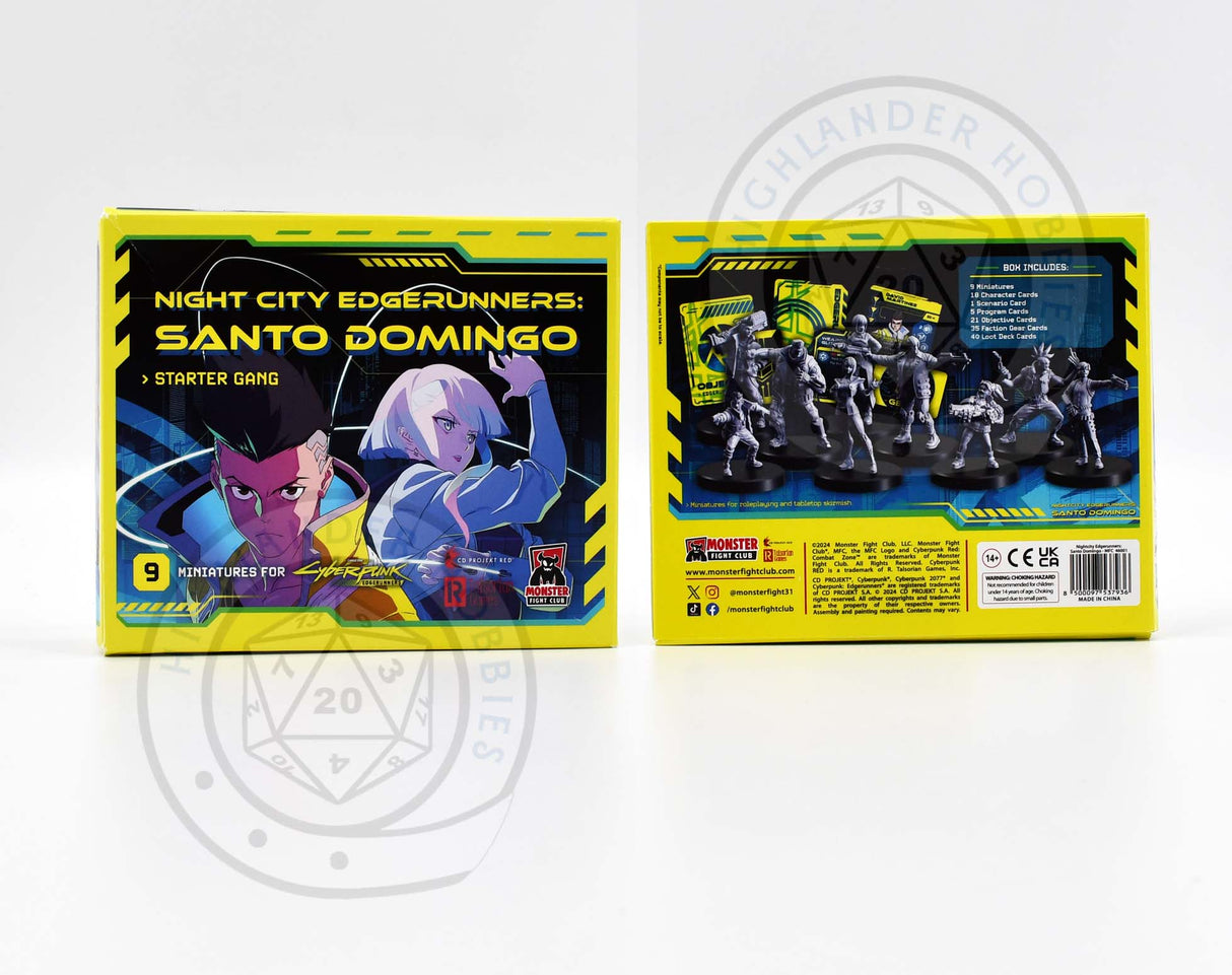 Santo Domingo Starter Gang [Night City Edgerunners] Monster Fight Club