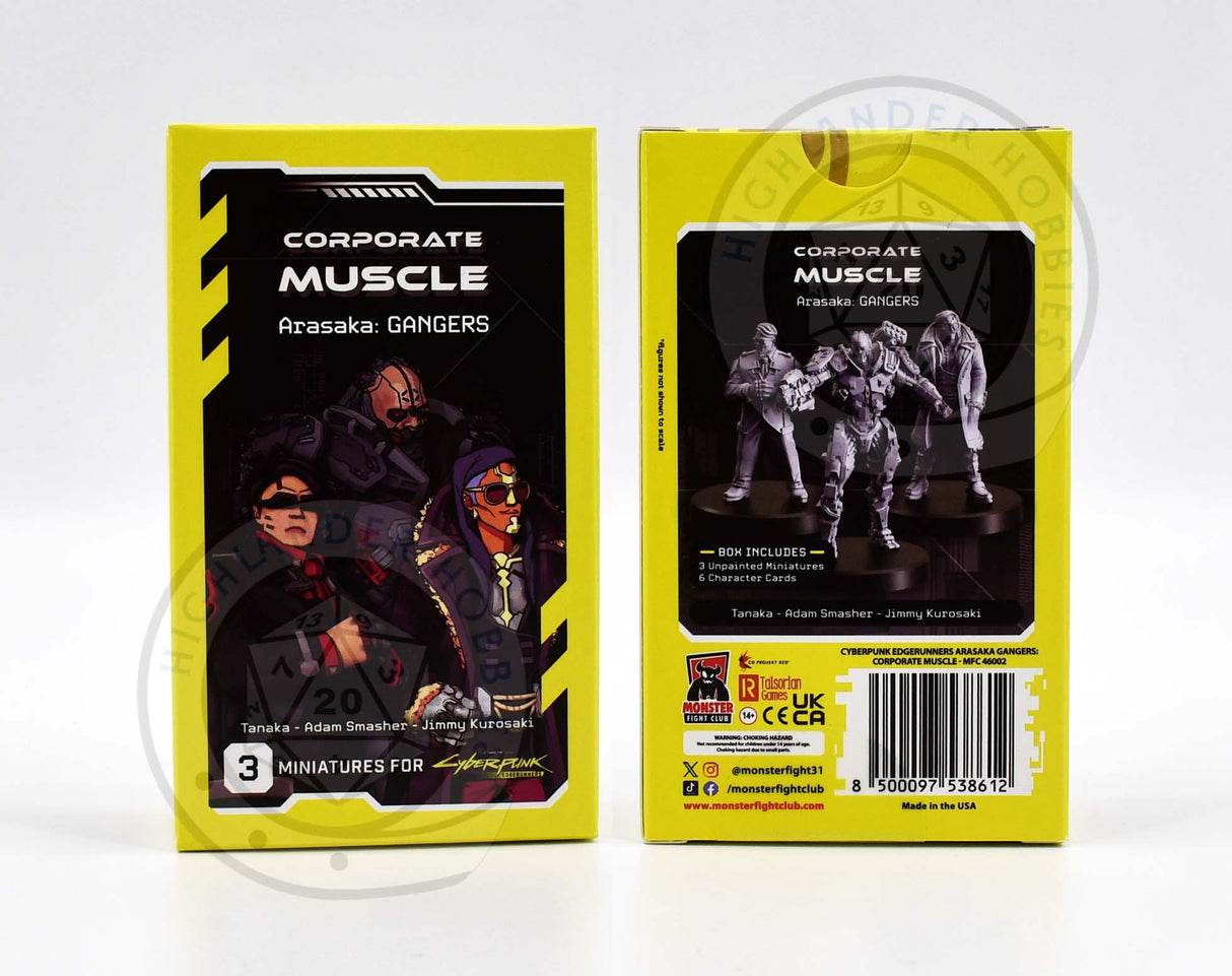 Corporate Muscle [Arasaka Gangers] [Cyberpunk Edgerunners] Monster Fight Club