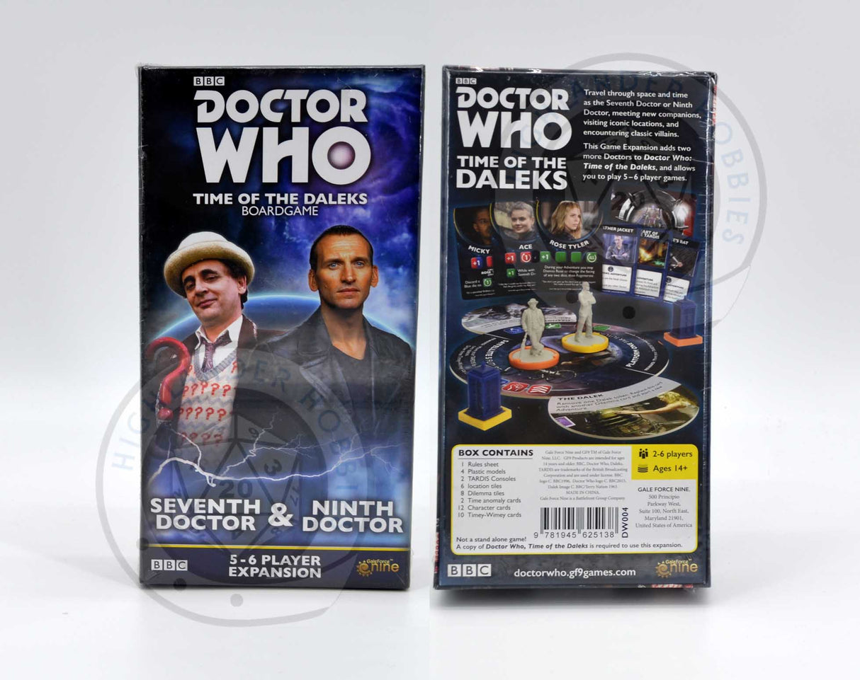 Seventh & Ninth Doctor 5-6 Player Expansion [Doctor Who - Time of the Daleks] Gale Force Nine