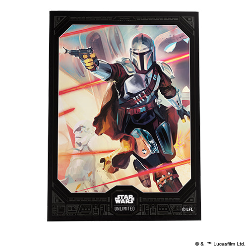 Mandalorian Art Sleeves Star Wars Unlimited [Gamegenic]