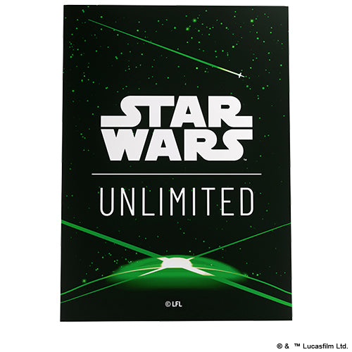 Green / Black Art Sleeves Star Wars Unlimited [Gamegenic]