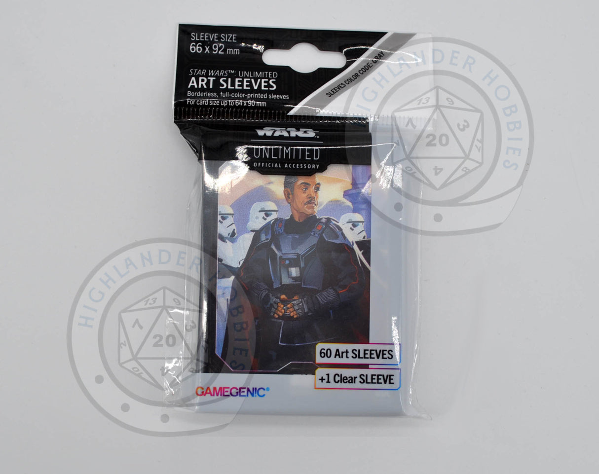 Moff Gideon Art Sleeves Star Wars Unlimited [Gamegenic]