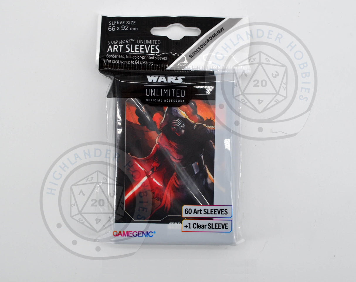 Kylo Ren Art Sleeves Star Wars Unlimited [Gamegenic]