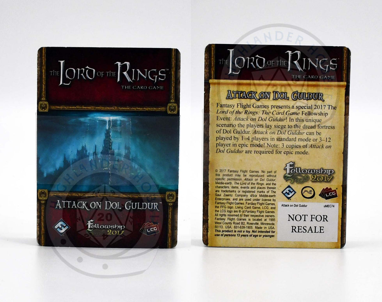 Attack on Dol Guldur Scenario Promo Pack [Lord of the Rings LCG] Fantasy Flight Games