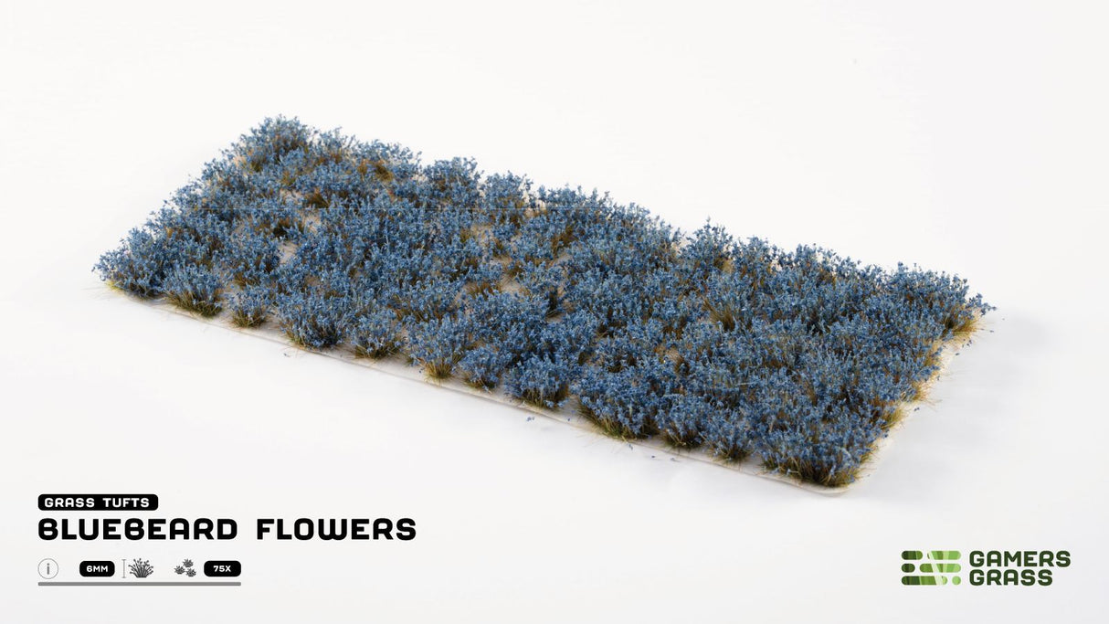 Gamers Grass - Flower Tuft Set - Bluebeard