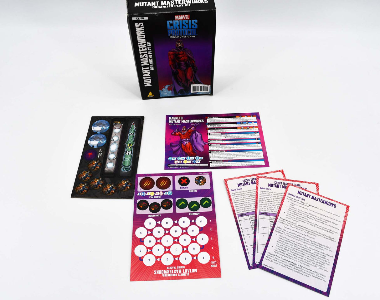 Mutant Masterworks OP Set for 1 Player [Marvel Crisis Protocol] Atomic Mass Games