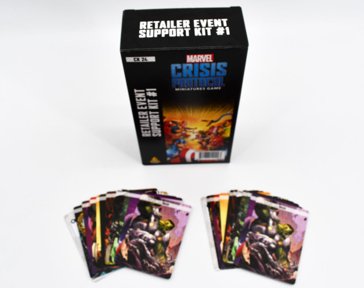 Retailer Support Kit #1 Set for 2 Players [Marvel Crisis Protocol] Atomic Mass Games