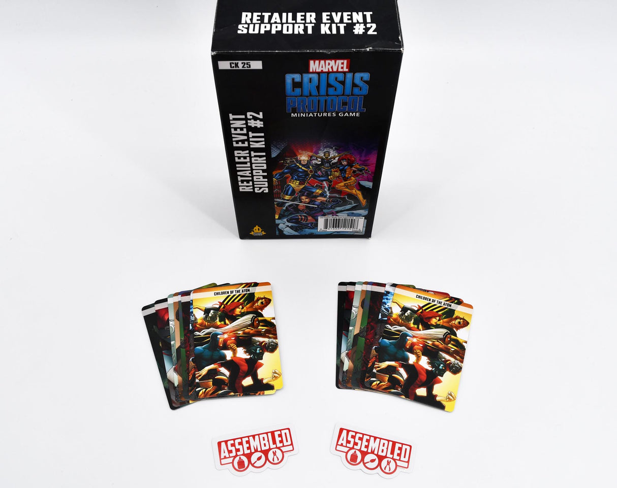 Retailer Support Kit #2 Set for 2 Players [Marvel Crisis Protocol] Atomic Mass Games