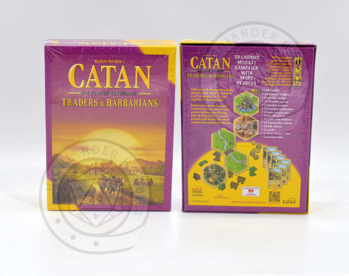 Traders & Barbarians 5-6 Player Extension [Catan]