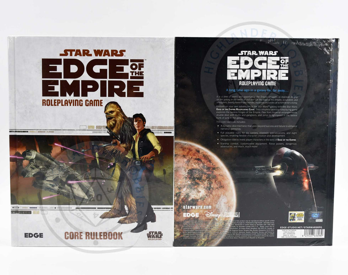 Edge of the Empire CORE Rulebook [Star Wars RPG] Edge Studio