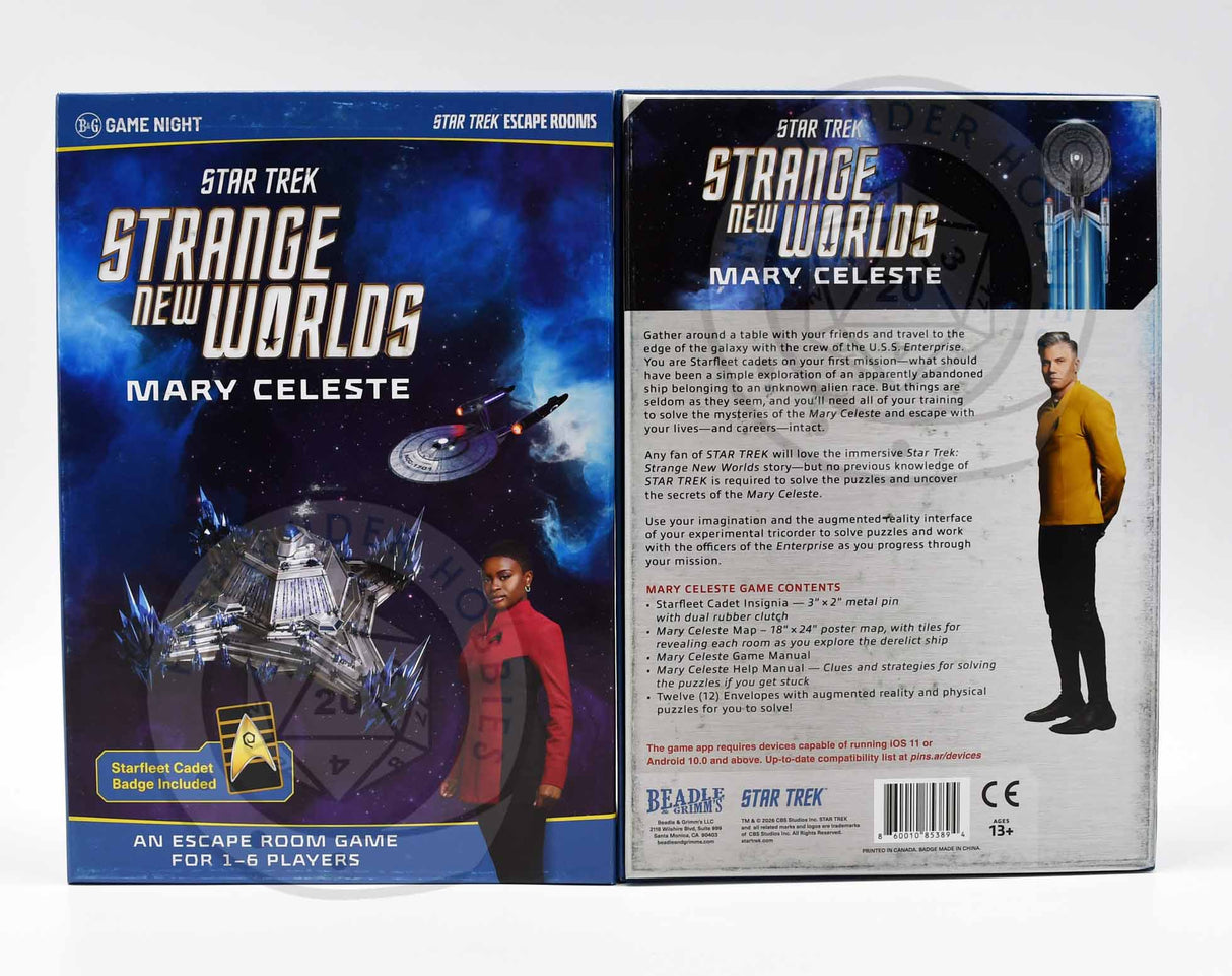Mary Celeste [Star Trek Strange New Worlds Escape Room] Beadle & Grimms