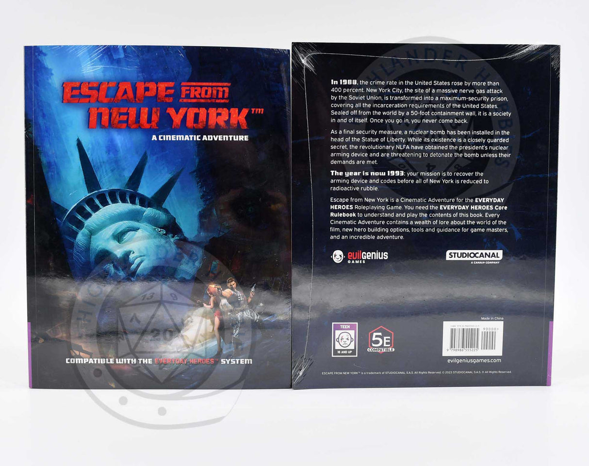 Escape From New York Cinematic Adventure [Everyday Heroes] Evil Genius Games