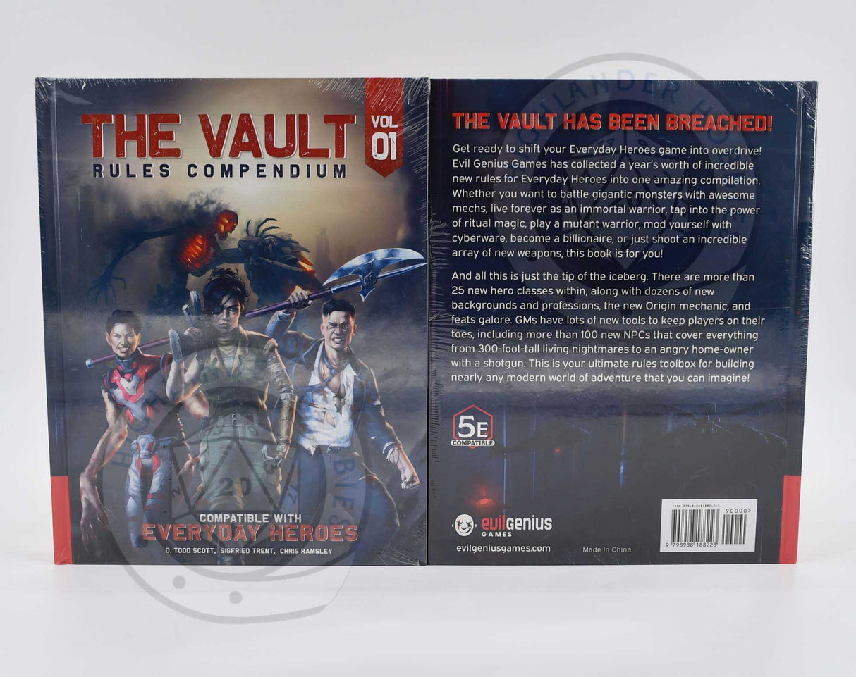 The Vault Rules Suppliment [Everyday Heroes] Evil Genius Games