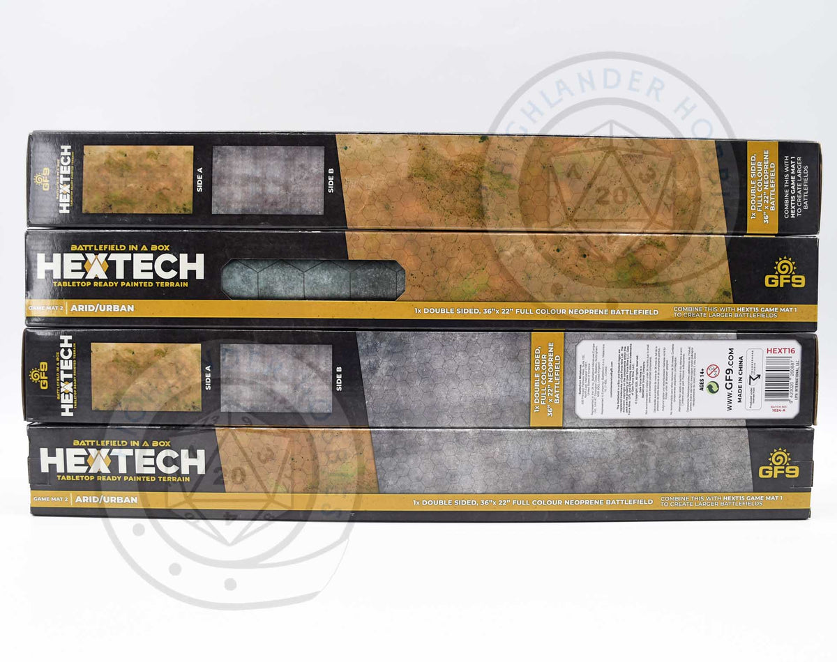 Game Mat 2 [Arid/Urban - Hext16] Hextech