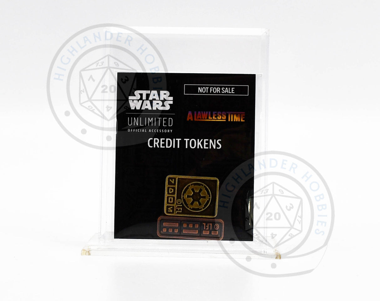 Metal Credit Tokens [A Lawless Time - Star Wars Unlimited] Fantasy Flight Games