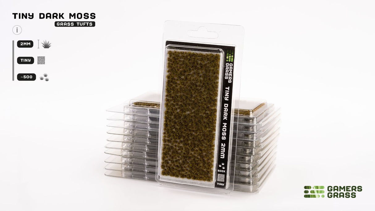 Gamers Grass - Tiny Tufts - Dark Moss