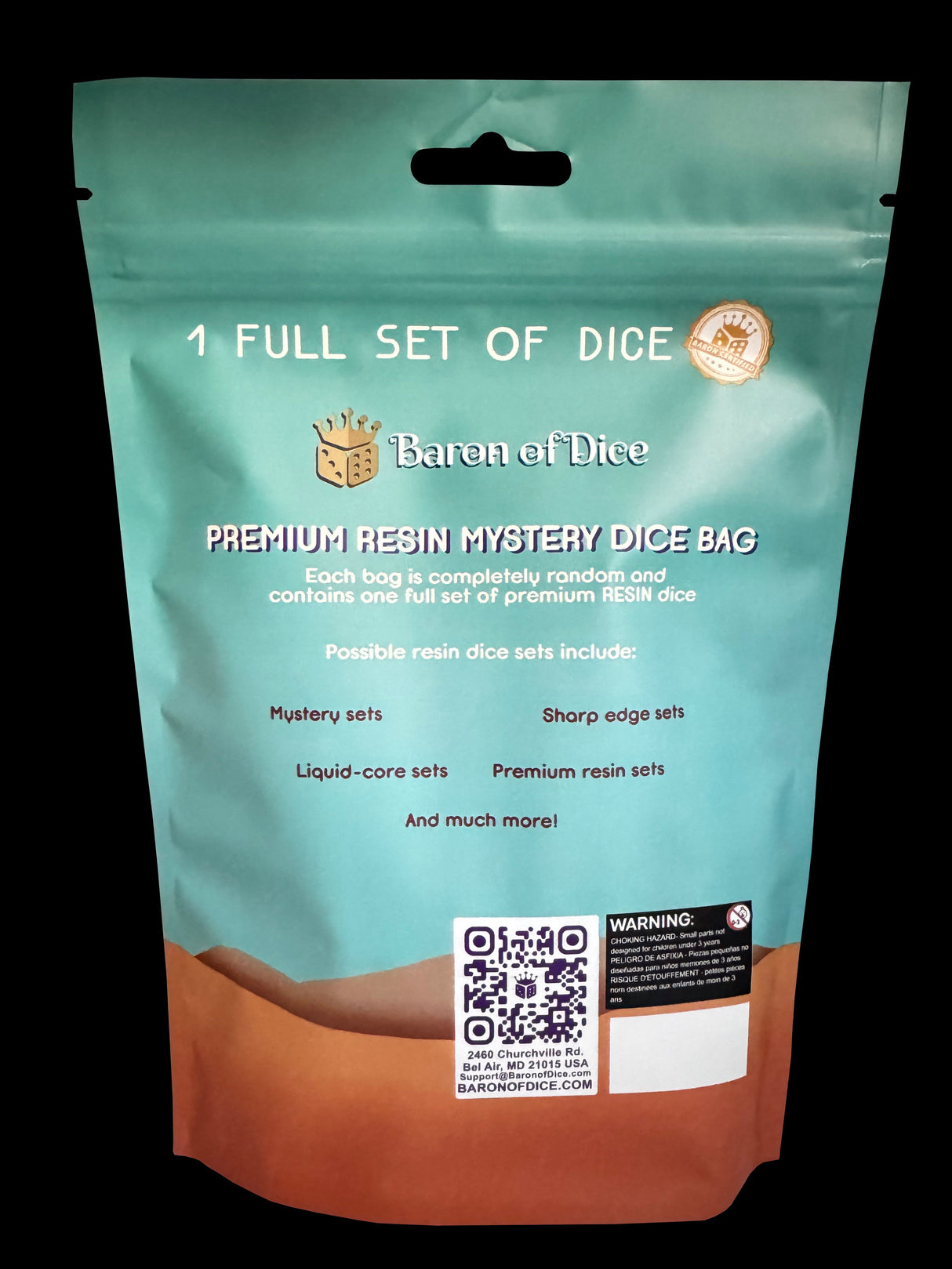 DnD Mystery Dice Set (7 Pcs)