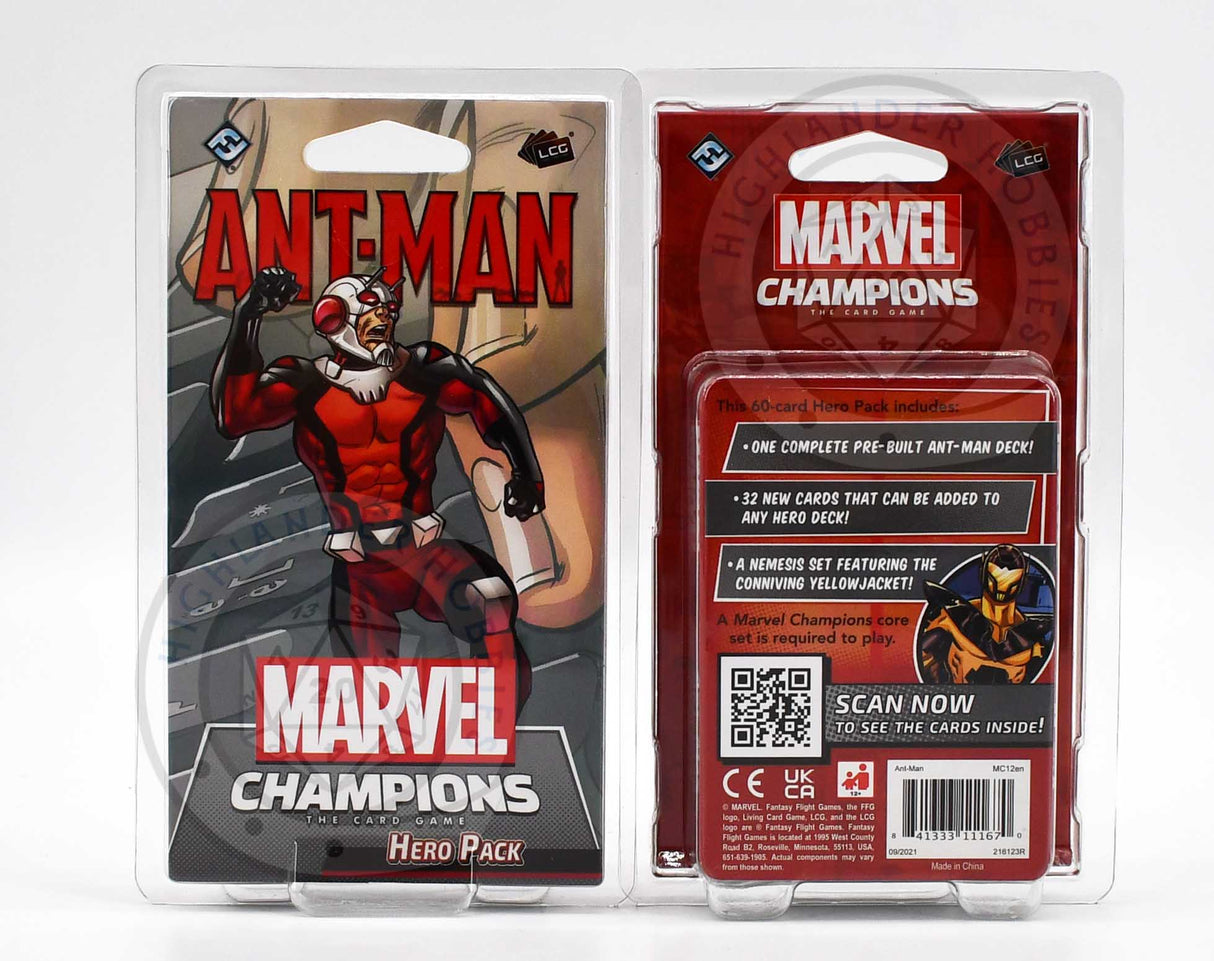 Ant-Man Hero ,Pack [Marvel Champions] Fantasy Flight Games