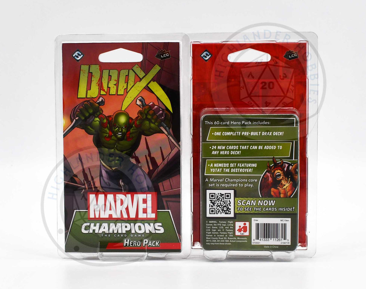 Drax Hero Pack [Marvel Champions] Fantasy Flight Games