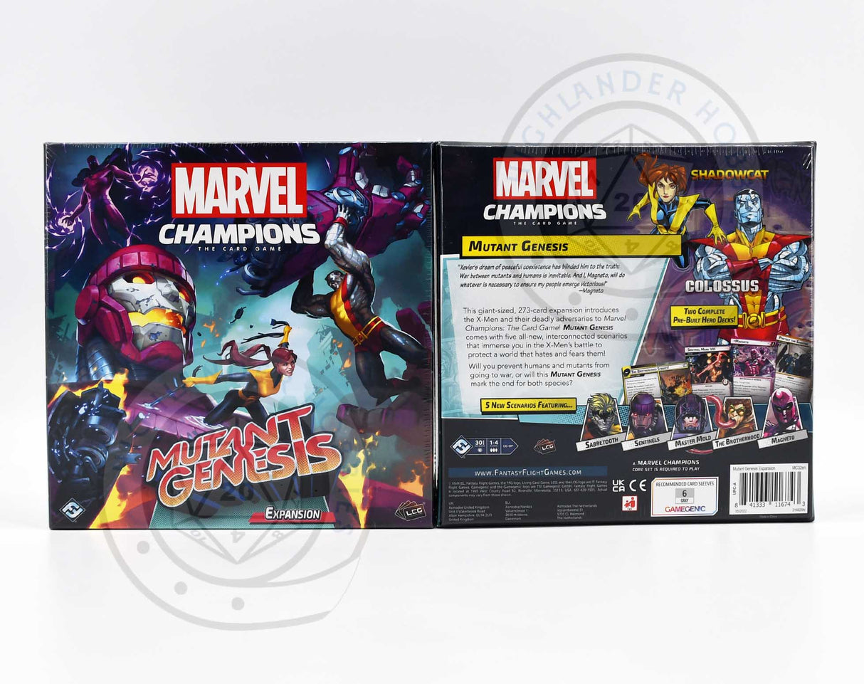 Mutant Genesis Expansion Box [Marvel Champions] Fantasy Flight Games