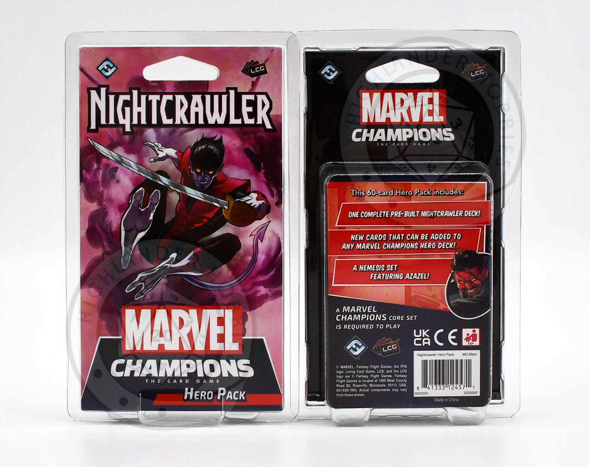 Nightcrawler Hero Pack [Marvel Champions] Fantasy Flight Games