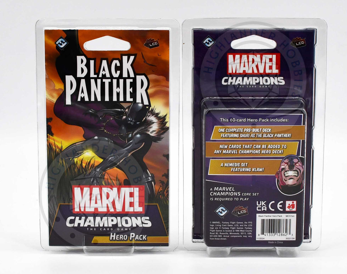 Black Panther Hero Pack [Marvel Champions] Fantasy Flight Games