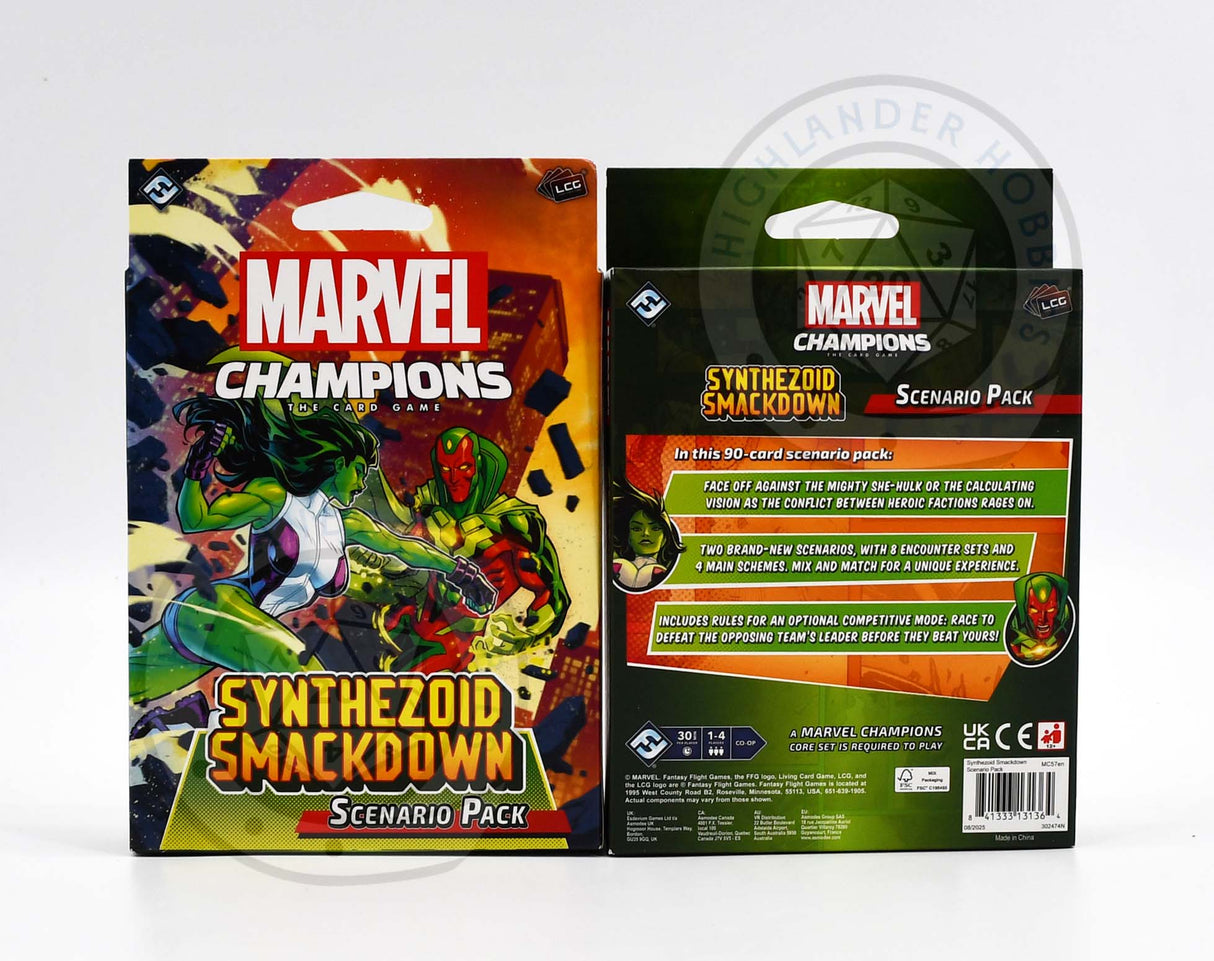 Synthezoid Smackdown Scenario Pack [Marvel Champions] Fantasy Flight Games