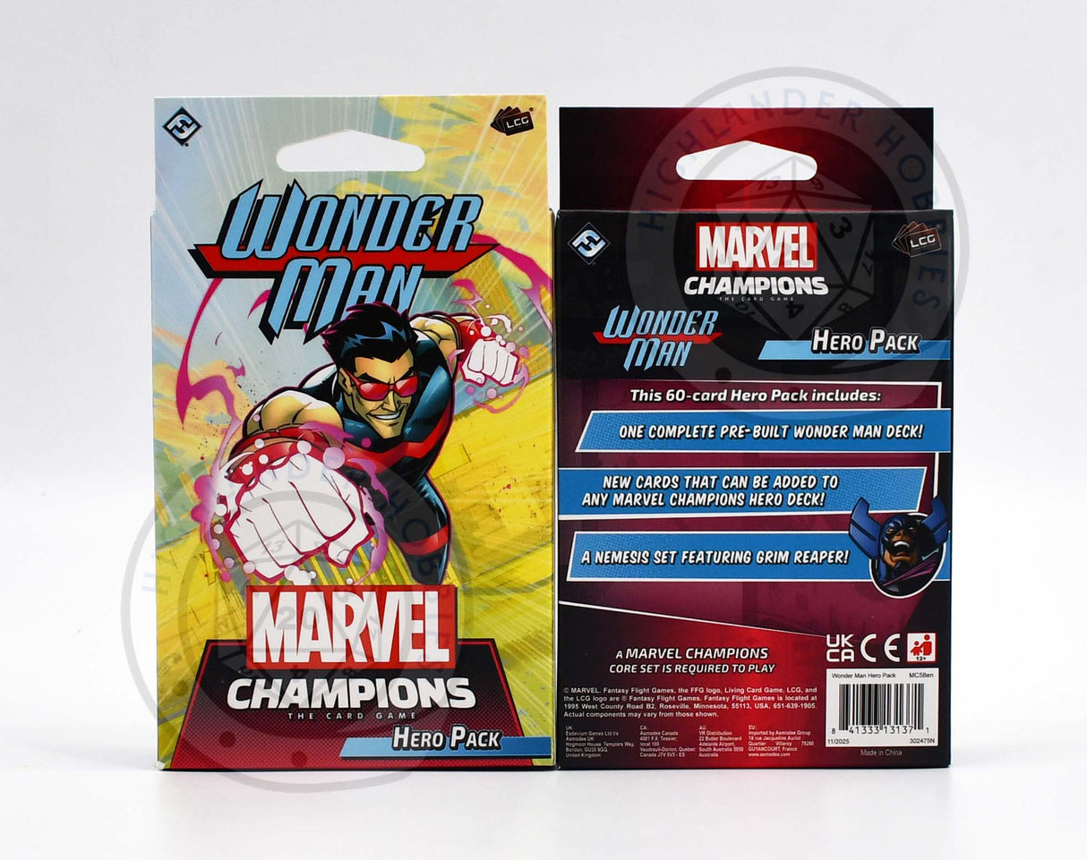 Wonder Man Hero Pack [Marvel Champions] Fantasy Flight Games