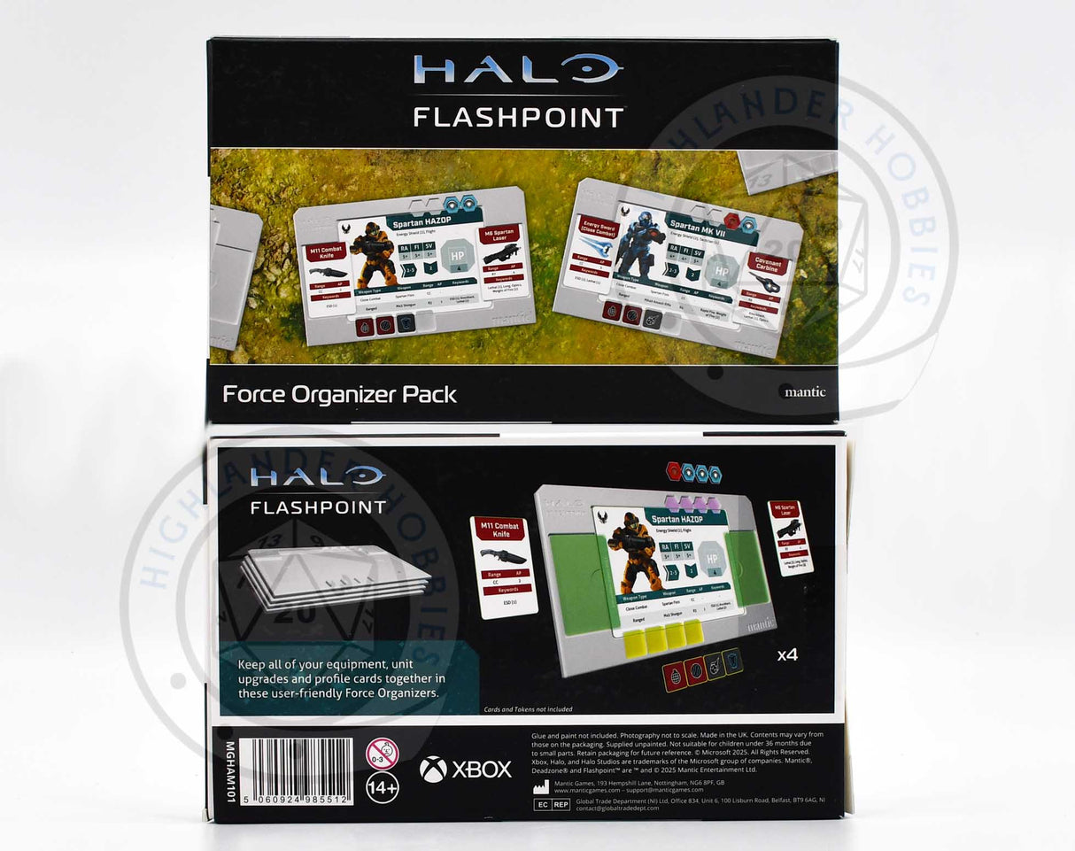 Force Organizer Pack [Halo Flashpoint] Mantic