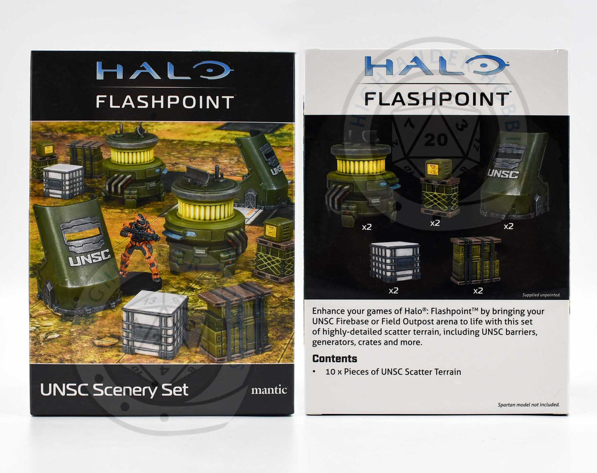 UNSC Scenery Set [Halo Flashpoint] Mantic