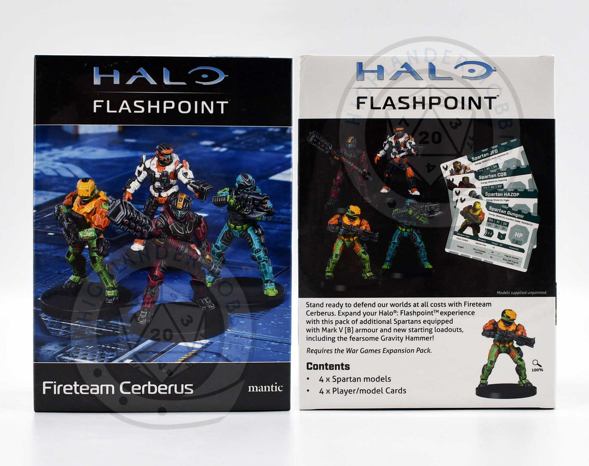 Fireteam Cerberus Pack [Halo Flashpoint] Mantic