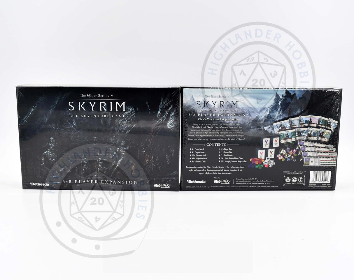 5-8 Player Expansion [Elder Scrolls V Skyrim The Adventure Game] Modiphius