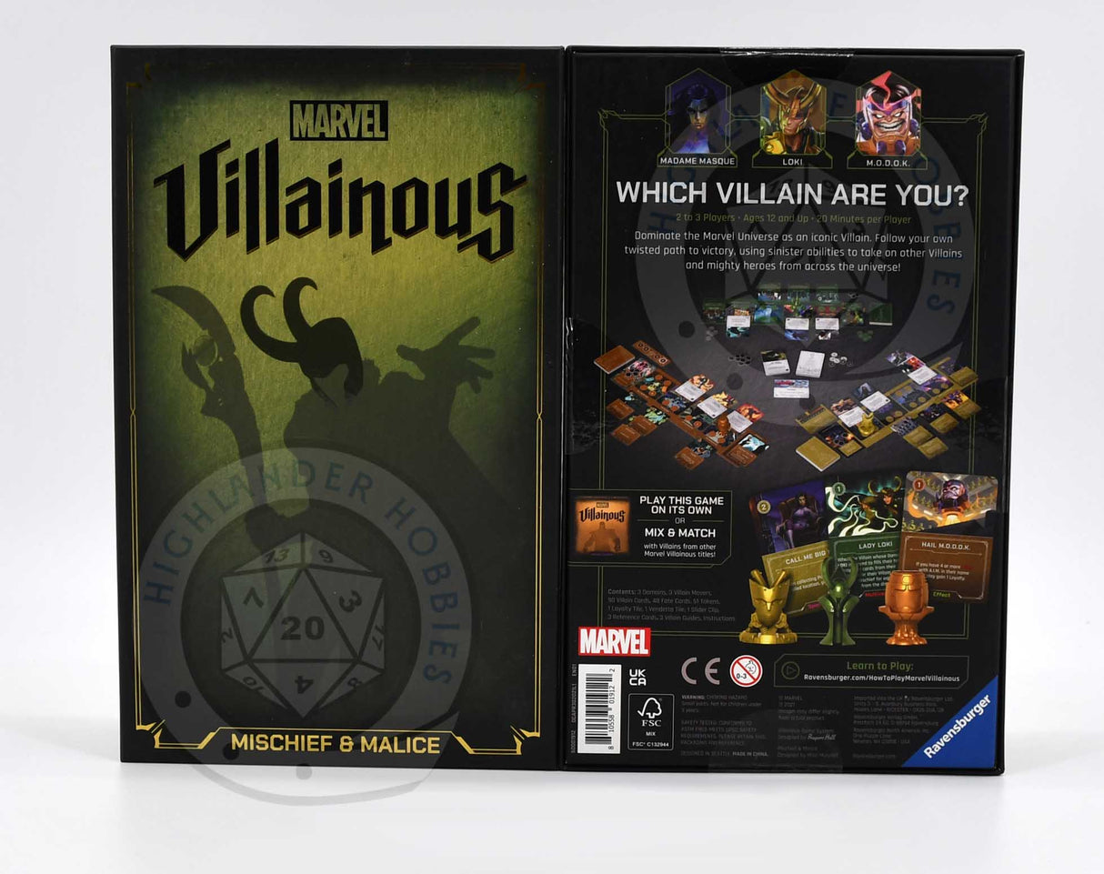 Mischief & Malice Expansion [Marvel Villainous] Ravensburger