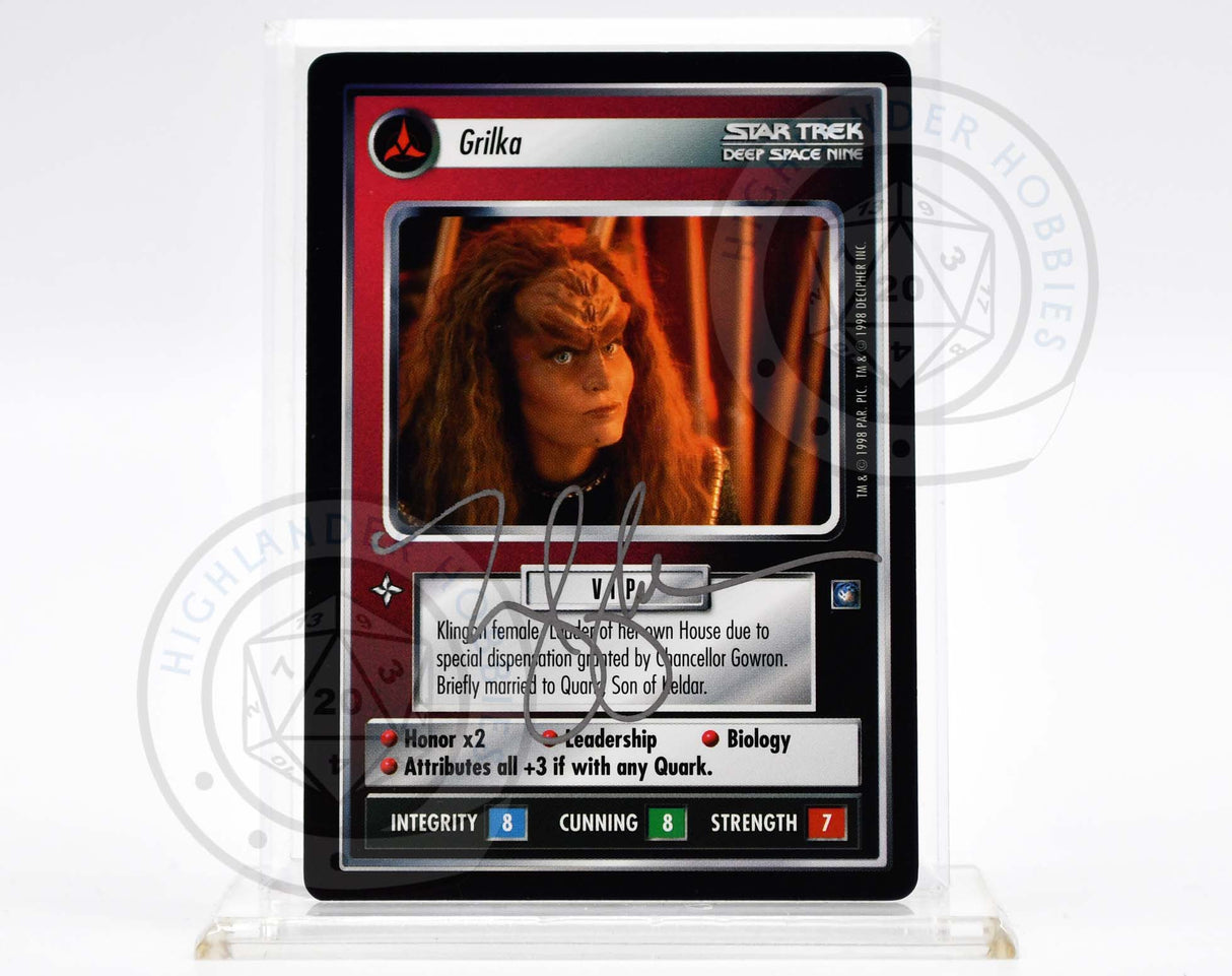 Mary Kay Adams [Grilka Card - Star Trek 1E CCG]