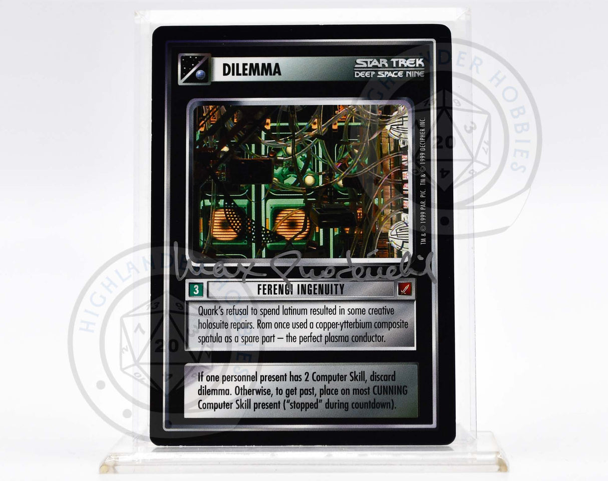 Max Grodénchik [Ferengi Ingenuity Card - Star Trek 1E CCG]
