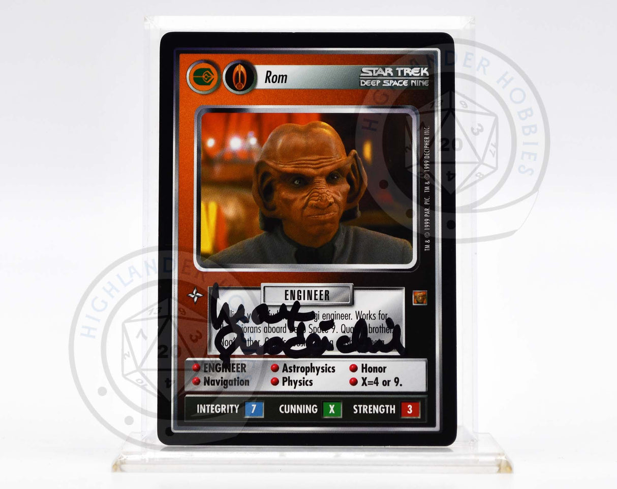 Max Grodénchik [Rom Card - Star Trek 1E CCG]