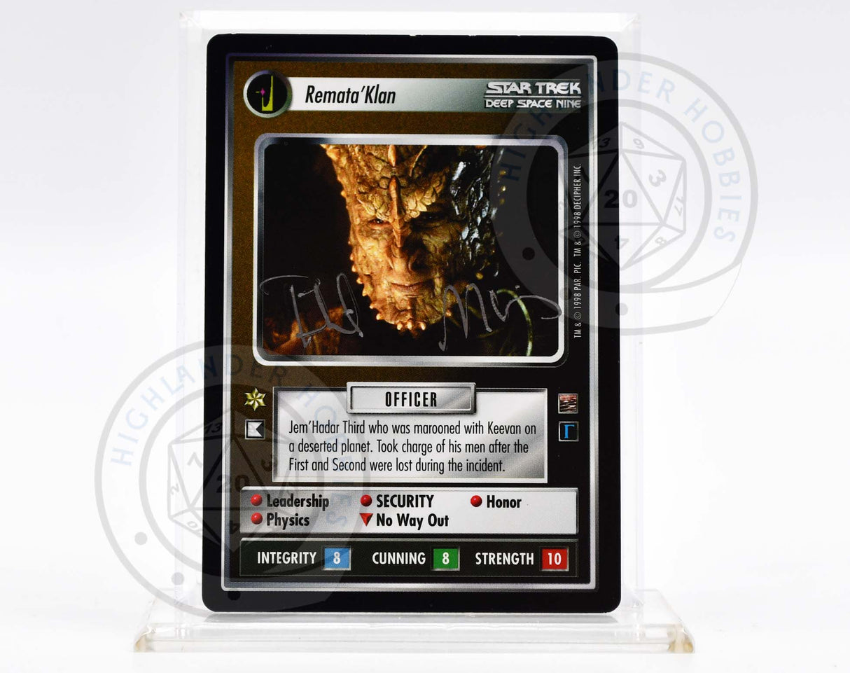 Phil Morris [Remata'Klan Card - Star Trek 1E CCG]