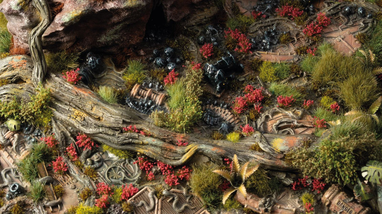 Gamers Grass - Tiny Flower Tuft Set - Poppy