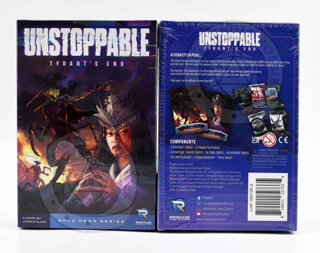 Unstoppable: Tyrant's End Expansion [Renegade Game Studios]