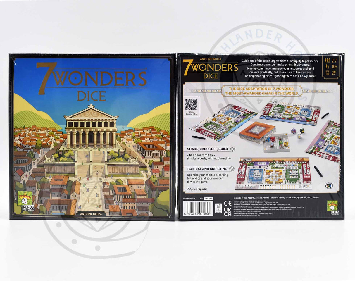7 Wonders Dice Box [7 Wonders] Repos Production
