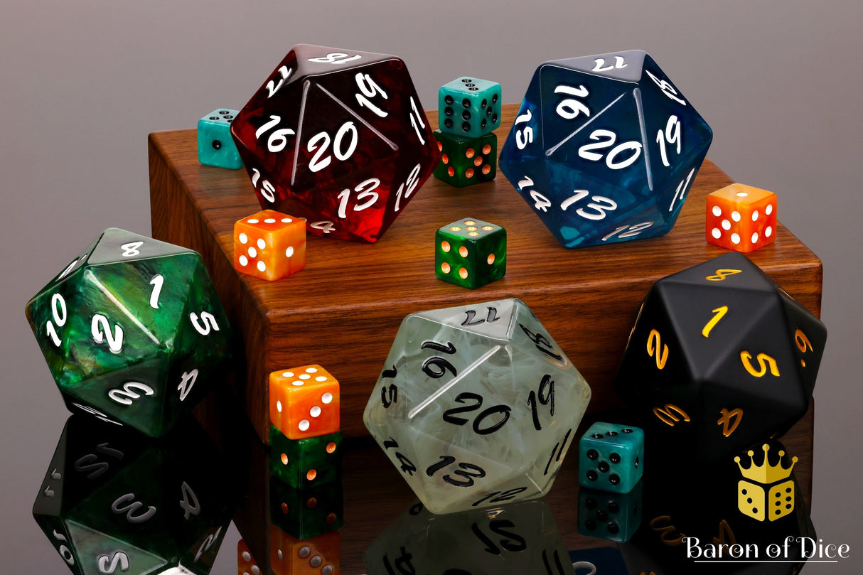 Big Ass Spindown D20 - Magic Set